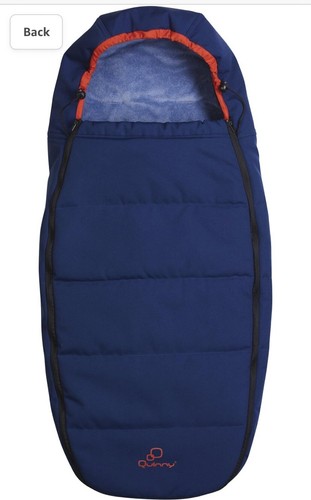 Quinny footmuff electric blue - quinny, footmuff,