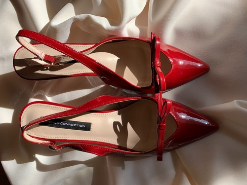 French connection red patent - connection,